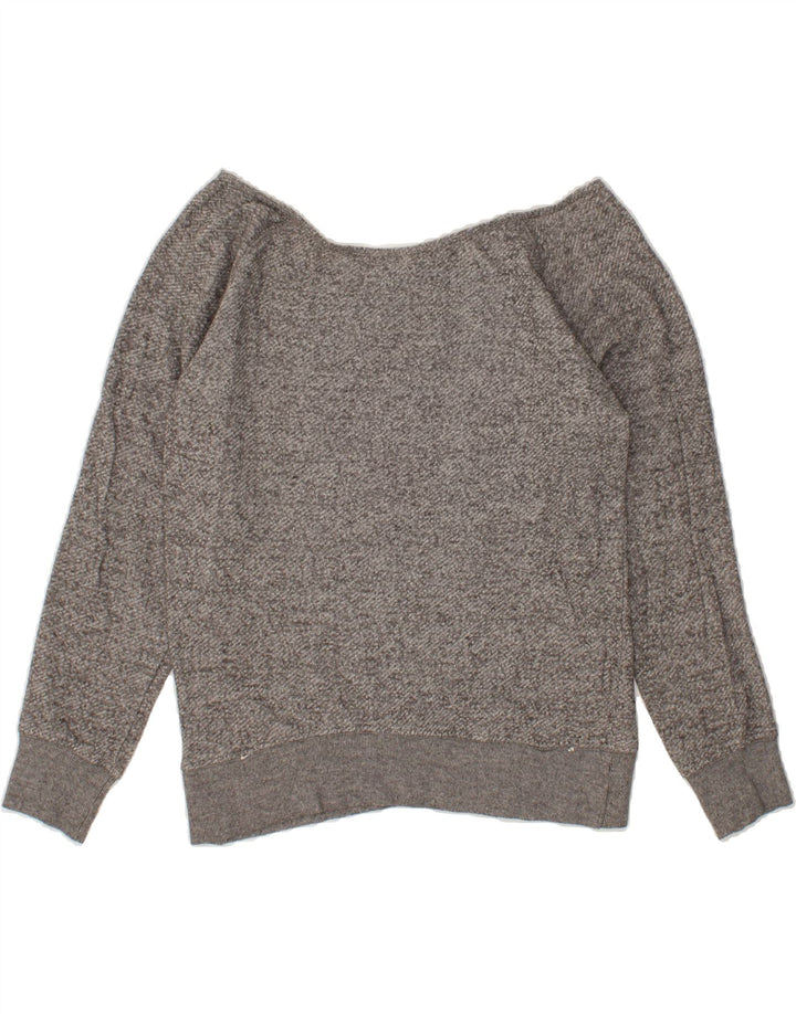 HARD ROCK CAFE Womens Dublin Graphic Sweatshirt Jumper UK 12 Medium Grey Vintage Hard Rock Cafe and Second-Hand Hard Rock Cafe from Messina Hembry 