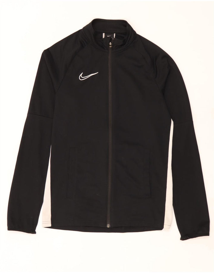 Giacca da allenamento Adidas Dri Fit da uomo, piccola, in poliestere color block nero