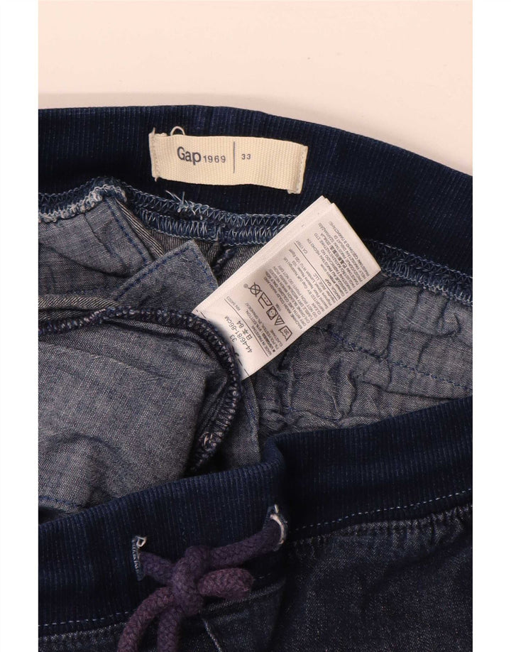 Gap Herre Chino Shorts W33 Medium Marineblå Bomuld