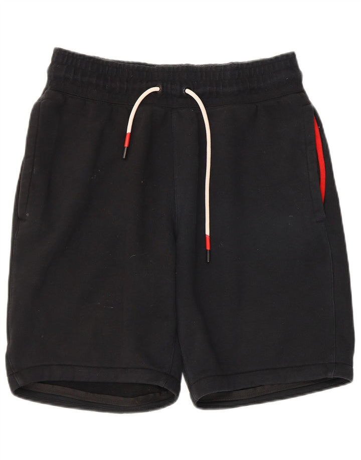 Pantaloncini sportivi Nike da uomo, cotone medio nero