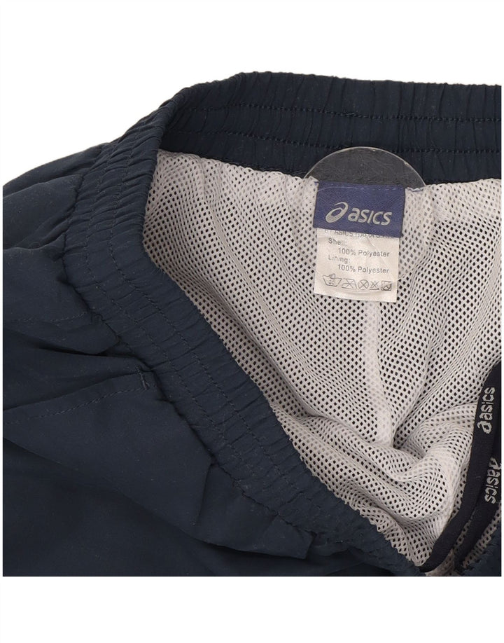 Asics Boys Tracksuit Trousers 11-12 Years  Navy Blue Polyester