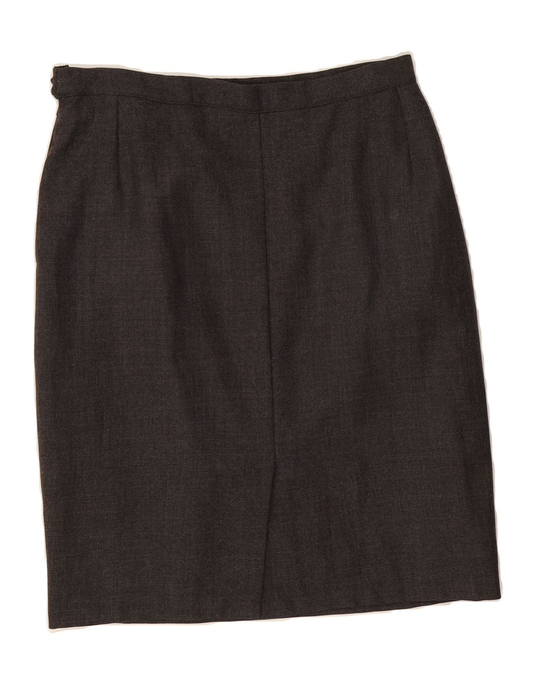 TRUSSARDI Womens Pencil Skirt US 8 Medium W30  Grey Acetate Vintage Trussardi and Second-Hand Trussardi from Messina Hembry 