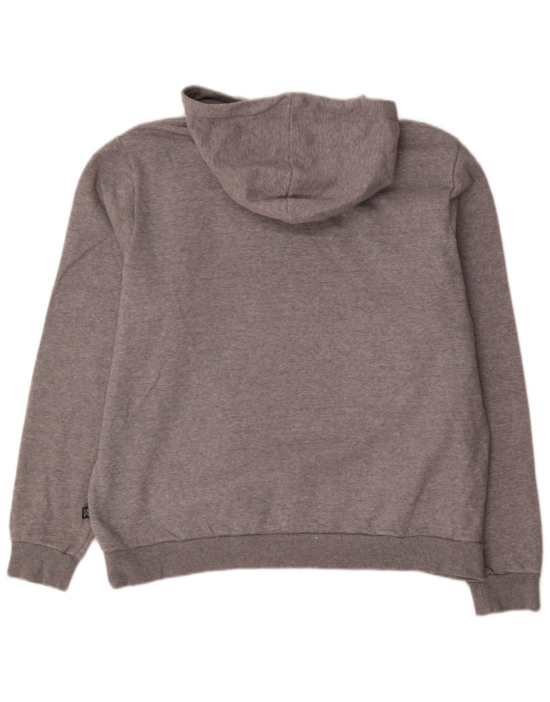 Felpa con cappuccio vestibilità regolare Puma da uomo XL in poliestere grigio