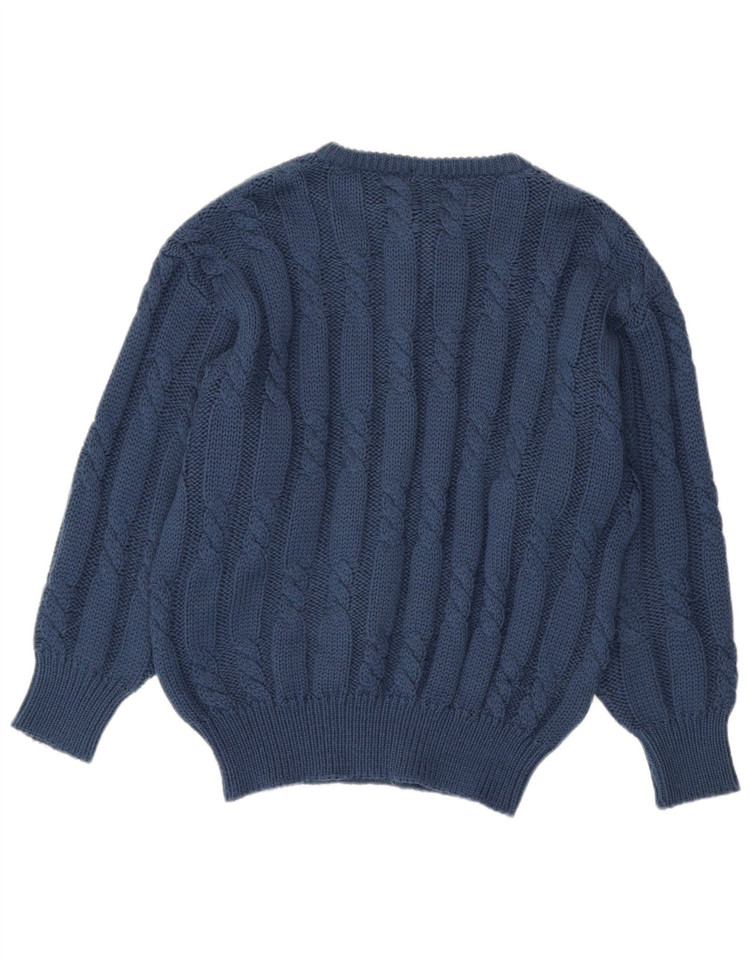 Męski sweter zapinany na guziki Colmar Średni granatowy wełniany