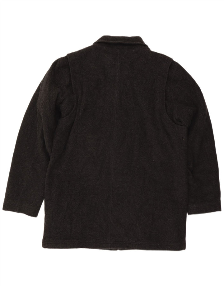 L.L.Bean Ανδρικό Πανωφόρι UK 40 Large Grey Wool