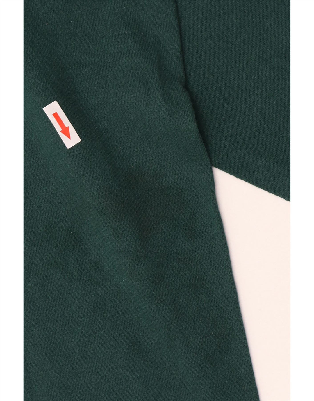 Nike Mens Top Long Sleeve 2XL Green Cotton