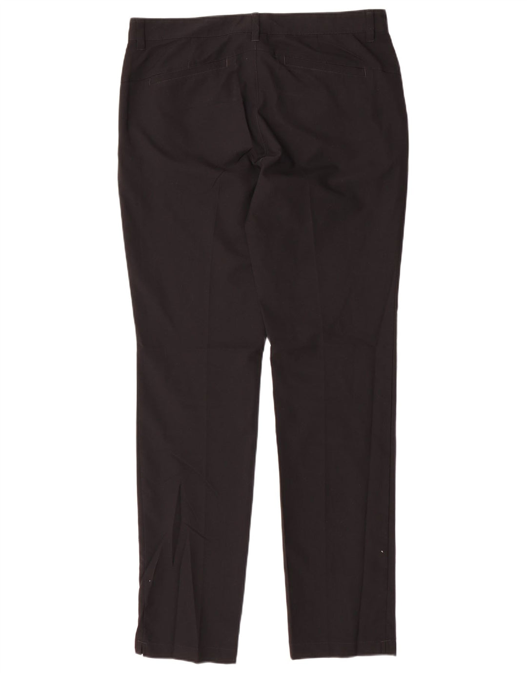 Adidas Mens Slim Chino Trousers W34 L34 Black Polyester