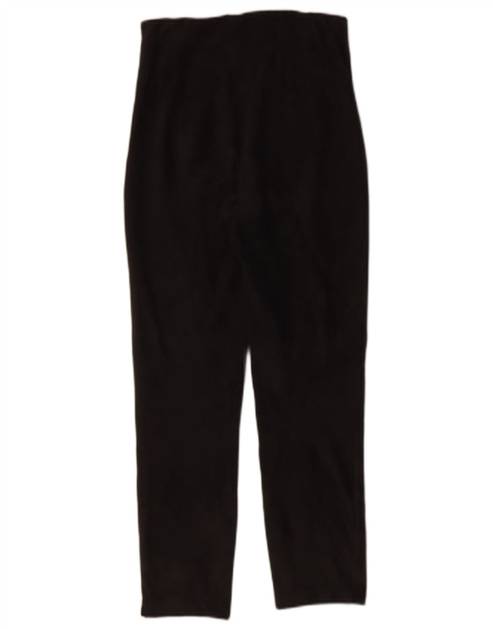 GUESS Womens Slim Casual Trousers Small W26 L25 Black Polyester
