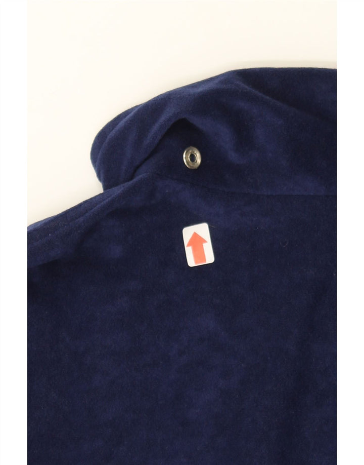 DIADORA Womens Oversized Tracksuit Top Jacket UK 14 Medium Navy Blue Vintage Diadora and Second-Hand Diadora from Messina Hembry 