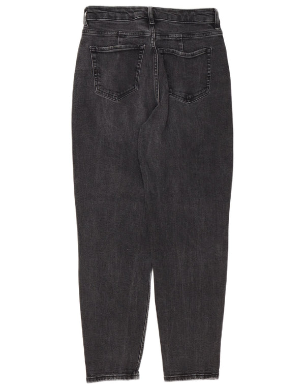 Marks & Spencer Damen Mom Tapered Jeans UK 8 Small W28 L26 Schwarz