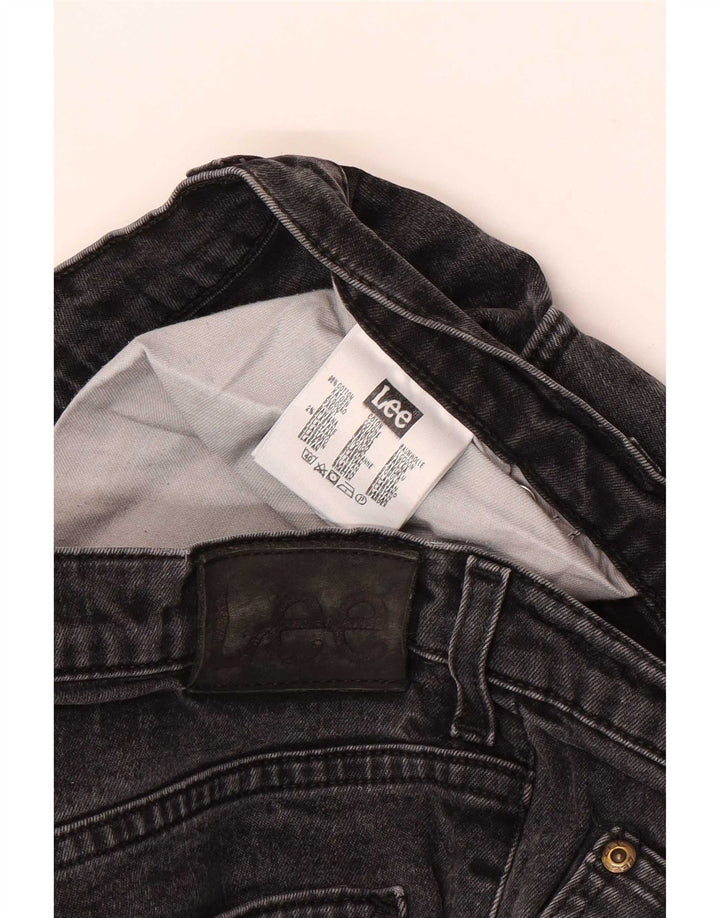 Lee Mens Brooklyn Straight Jeans W36 L36 Black Cotton