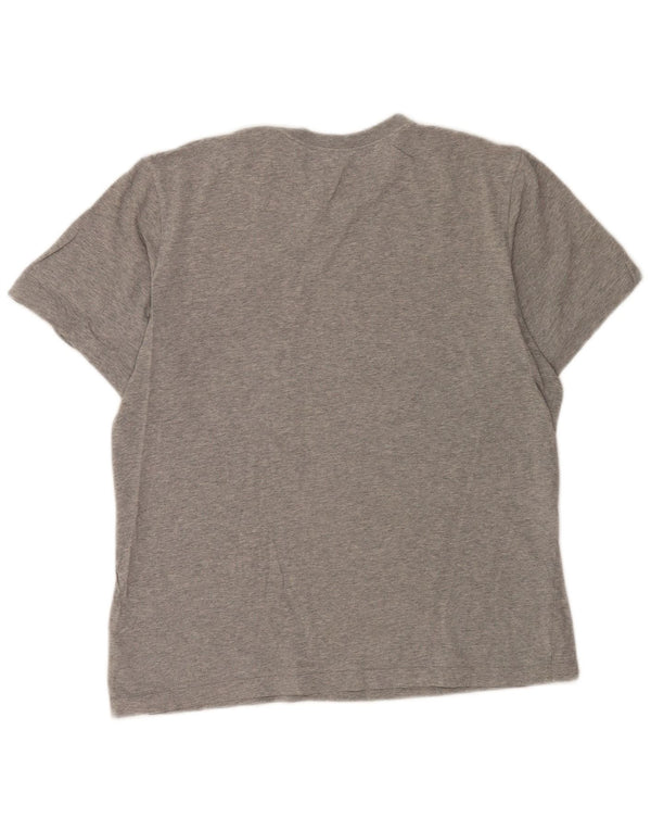 Nike Mens T-Shirt Top Medium Grey Flecked Cotton