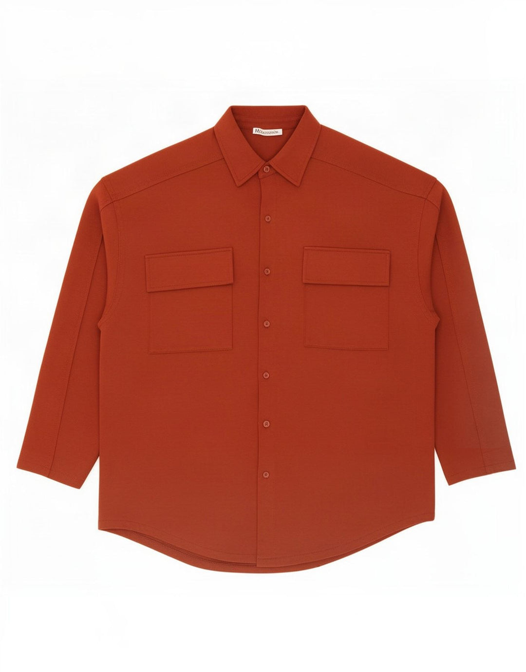 Camicia Zara da uomo grande marrone