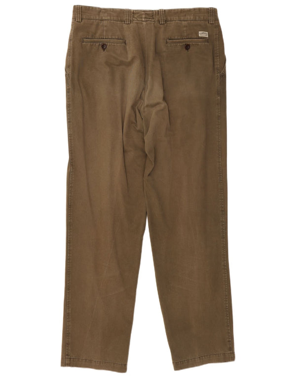 Męskie spodnie chino Camel Active IT 52 XL W36 L31 Khaki Cotton