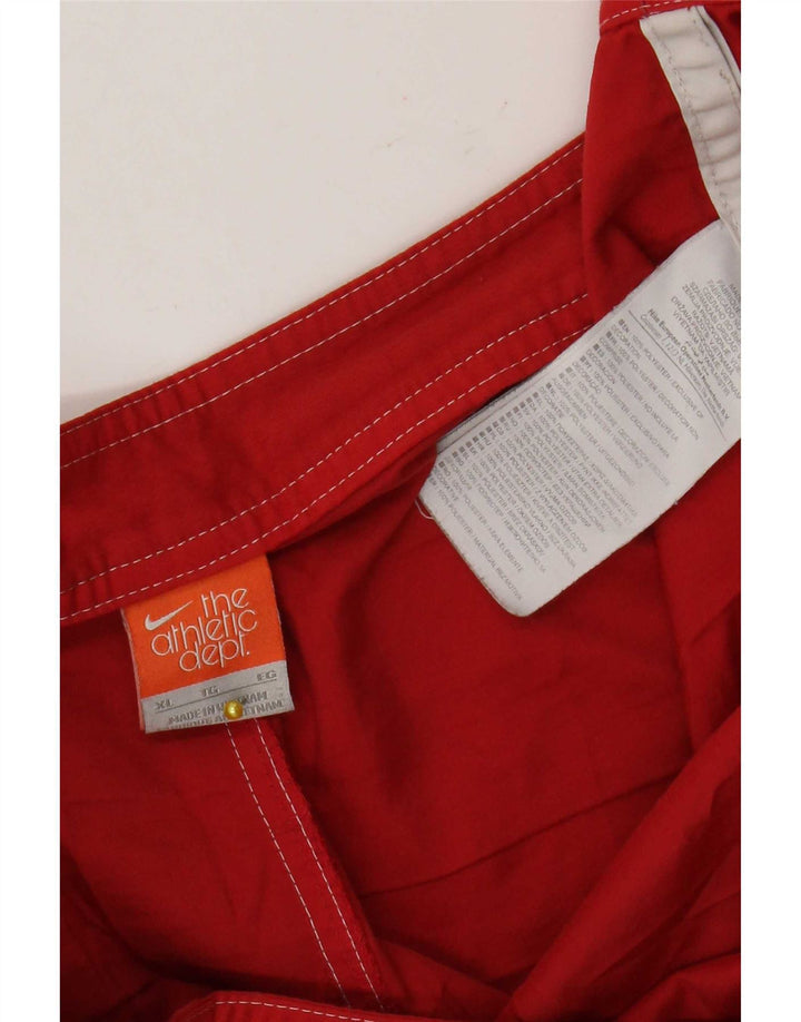 Nike Mens Graphic Swimwear XL  Red Polyester