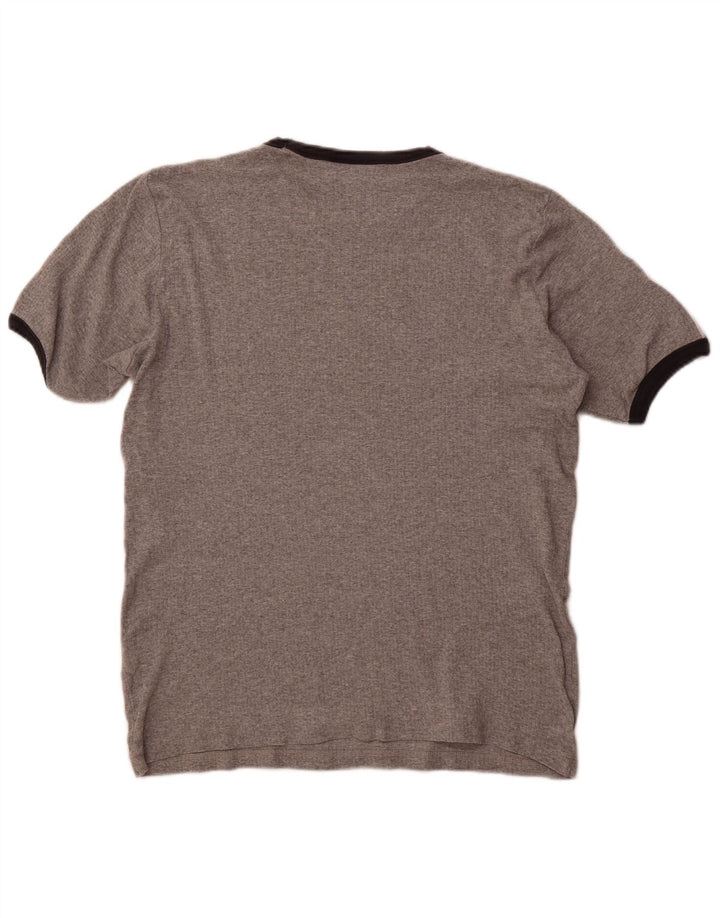 BUFFALO Mens T-Shirt Top Medium Grey Cotton