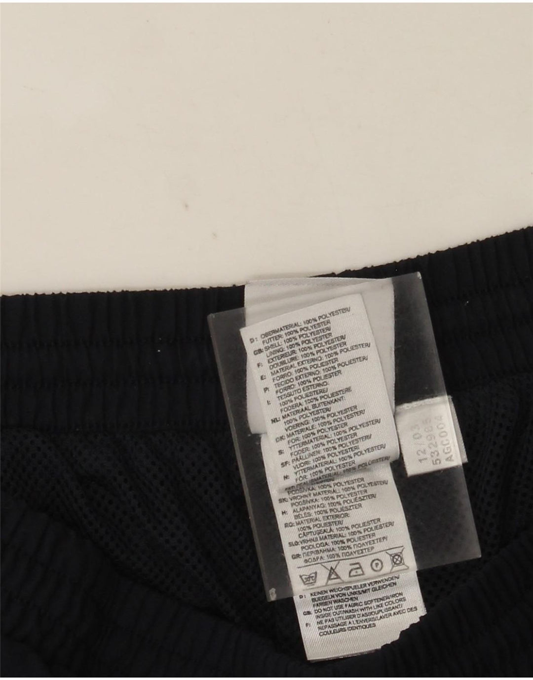Pantaloncini sportivi da uomo Adidas Bermuda grandi in poliestere blu navy