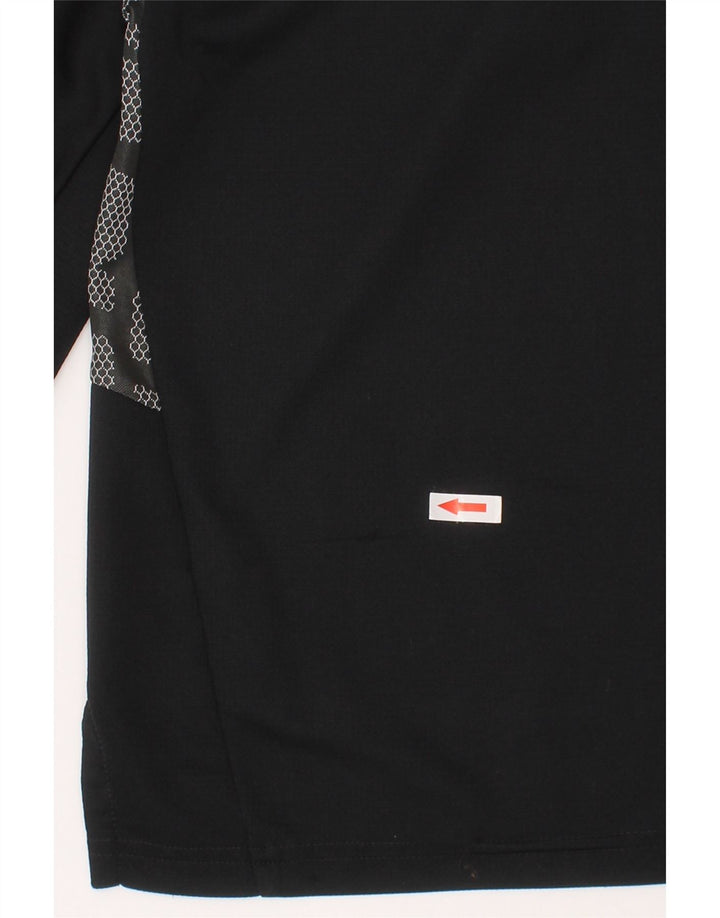 Adidas Boys Graphic Pullover Træningsdragt Top 7-8 år Sort