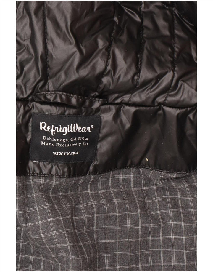 Refrigiwear Womens Padded Jacket IT 44 Medium Black