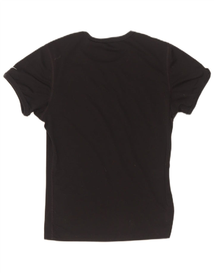 T-shirt Nike da donna Top US 8/10 Medium Nero Poliestere