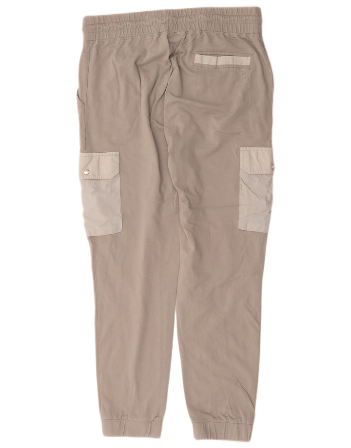 Hugo Boss Mens Joggers Cargo Trousers Medium  Grey Colourblock
