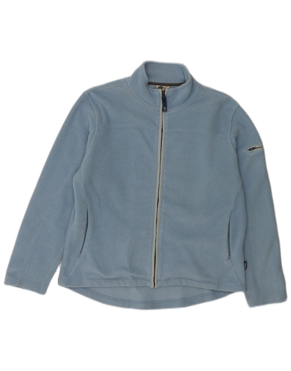 Chaqueta polar para mujer Fat Face UK 44 Poliéster azul grande