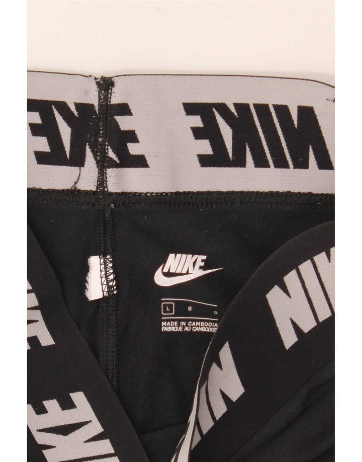 Nike Mens Graphic Leggings Large Black
