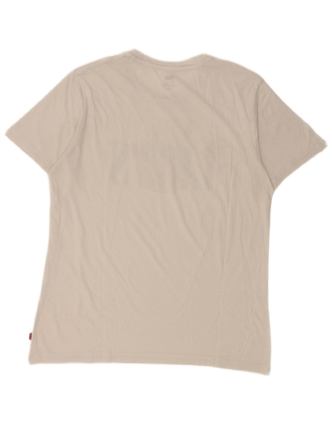 Levi's Womens Graphic T-Shirt Top UK 14 Medium White
