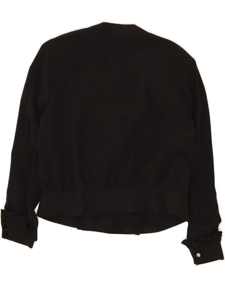 ICAM Womens Shirt Blouse IT 50 XL Black Vintage Icam and Second-Hand Icam from Messina Hembry 
