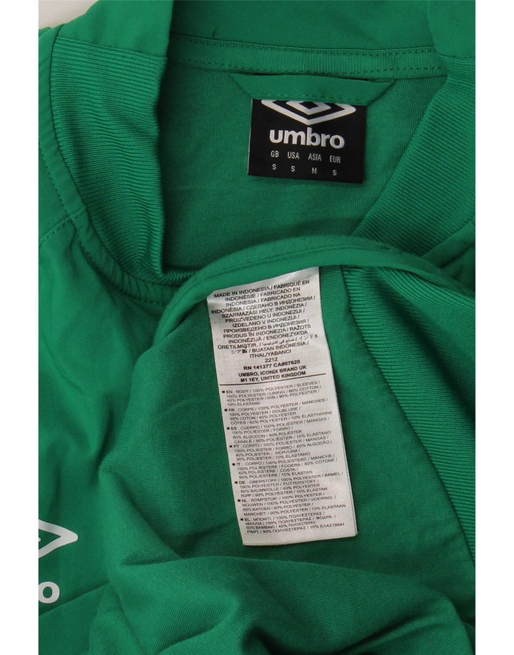 Umbro Mens Ireland felső kabát kis zöld poliészter