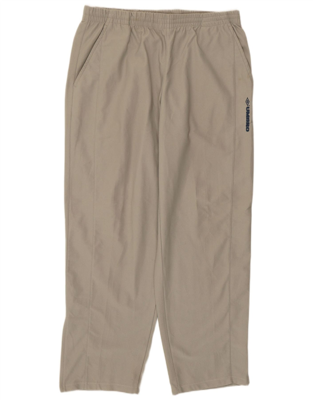 Umbro Mens Tracksuit Trousers Large  Beige Polyester