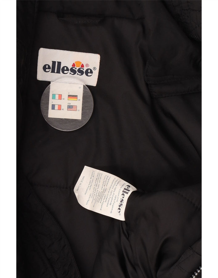Chaqueta Acolchada Extragrande Mujer Ellesse IT 44 Medium Negro Poliamida