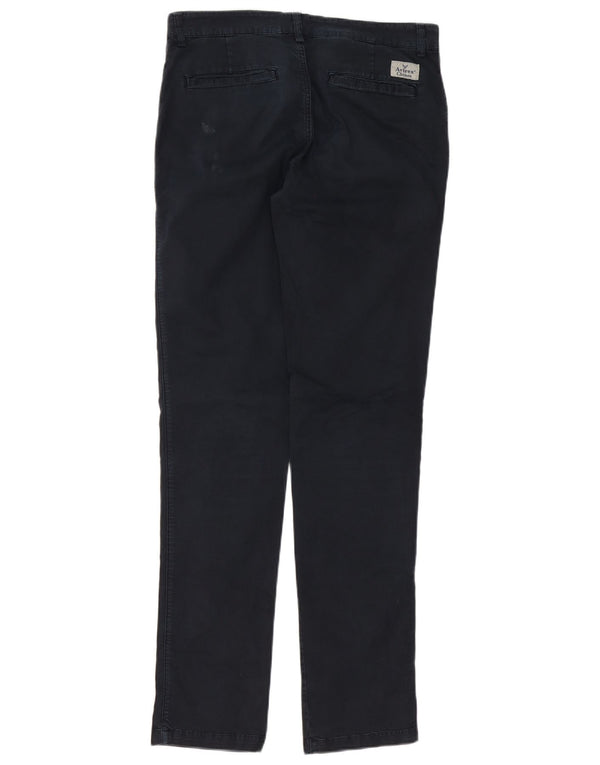 Pantaloni chino slim da uomo Avirex W30 L34 Blu Navy