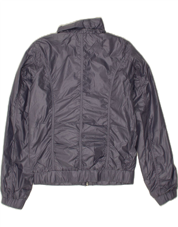 BENETTON Girls Bomber Jacket 11-12 Years 2XL Navy Blue Polyamide Vintage Benetton and Second-Hand Benetton from Messina Hembry 