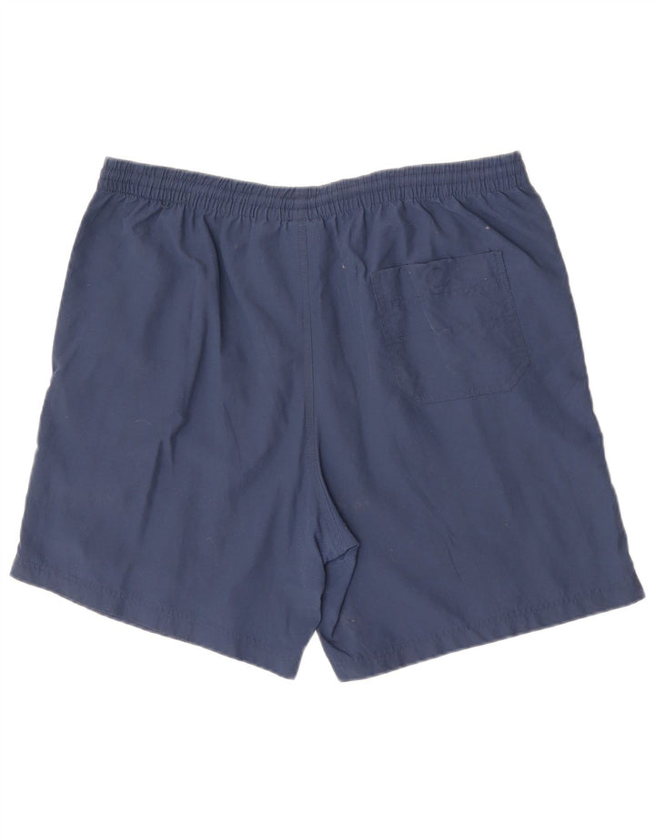 Reebok Mens Sport Shorts Large  Navy Blue Nylon