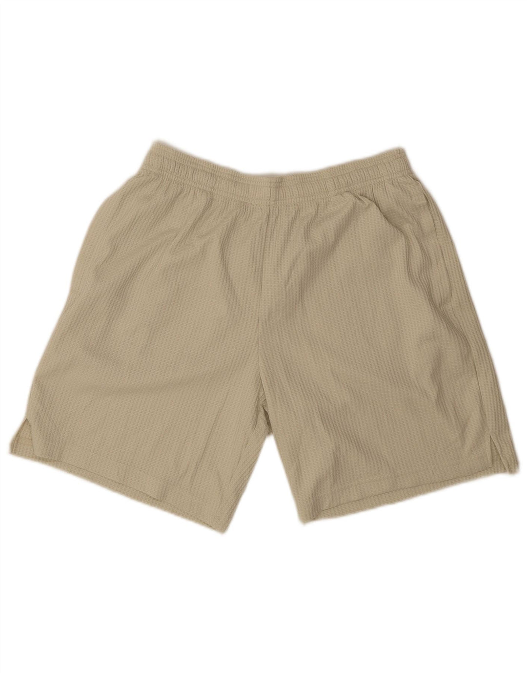 Under Armour Mens Sport Shorts Large  Beige Polyester