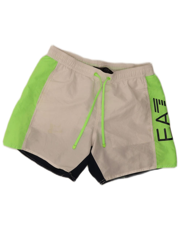 Emporio Armani Bañador para hombre EU 48 Medium Multicolor Colorblock