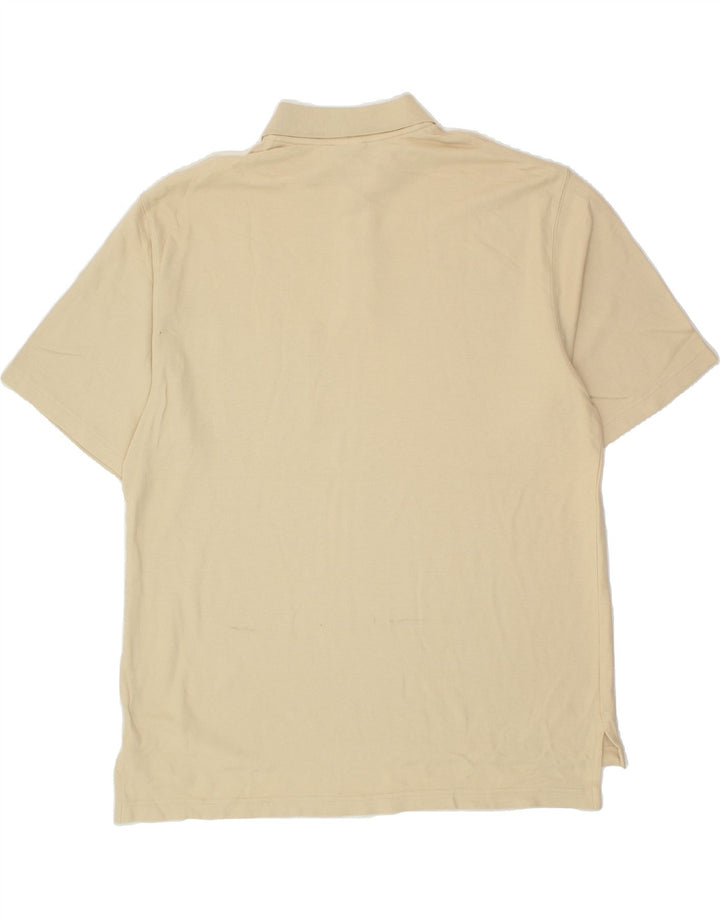 L.L.BEAN Mens Polo Shirt Large Beige Cotton Vintage L.L.Bean and Second-Hand L.L.Bean from Messina Hembry 