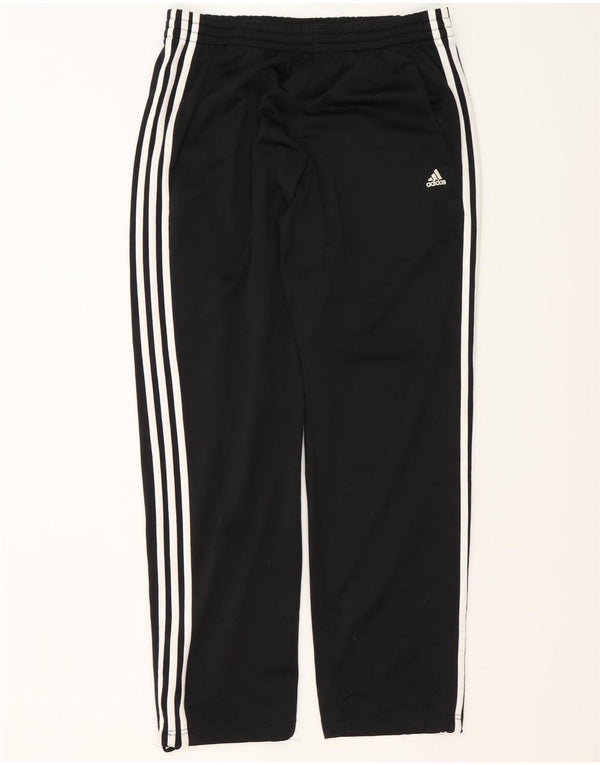 Adidas Mens Tracksuit Trousers UK 42/44 Large Black Polyester