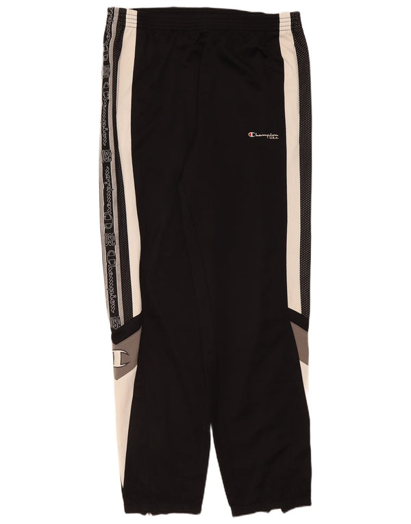 Pantaloni da tuta da donna Champion Joggers UK 16 Large Nero Colourblock