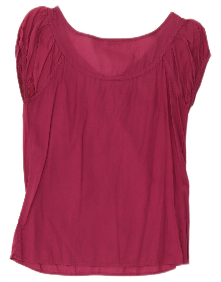 Massimo Dutti Damen Bluse Top EU 36 XS Kastanienbraun