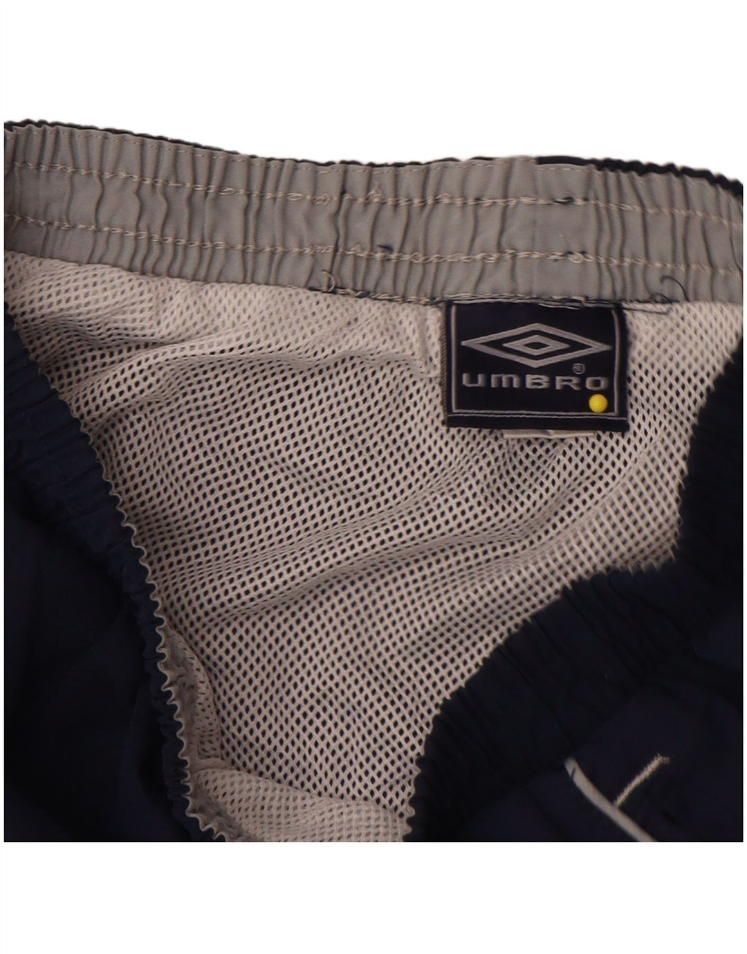 Umbro Boys Graphic Sport Shorts 9-10 Years Medium Navy Blue Polyester