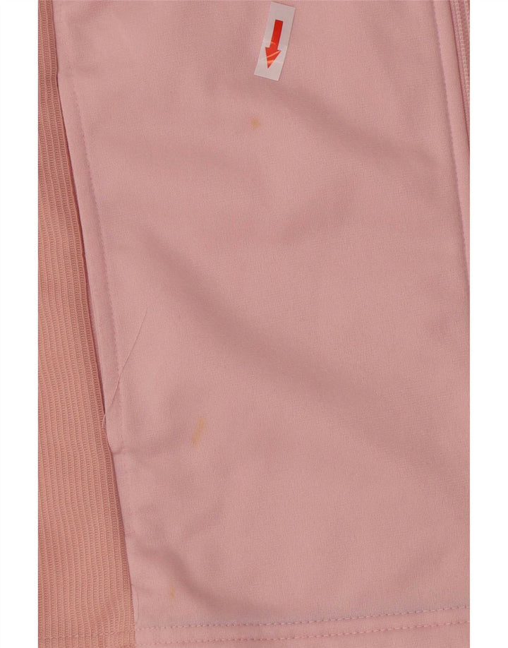 Giacca da ginnastica da donna Asics UK 16 Large Rosa in poliestere color block