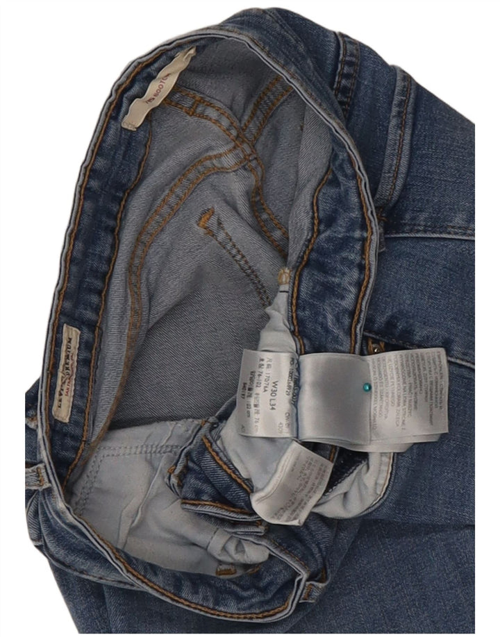 Levi's Jean 715 Bootcut Femme Bleu W30 L27 Coton
