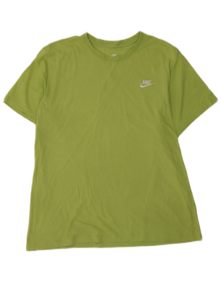 Nike T-shirt top til mænd, stor grøn