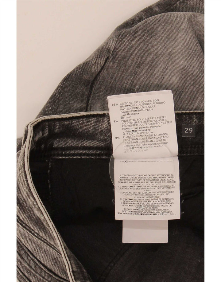 Replay Womens Jodey Slim Jeans W29 L29 Grey Cotton