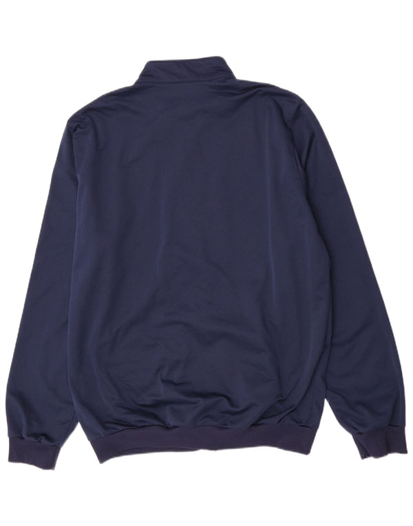 Giacca da tuta da uomo Errea grande color block blu navy