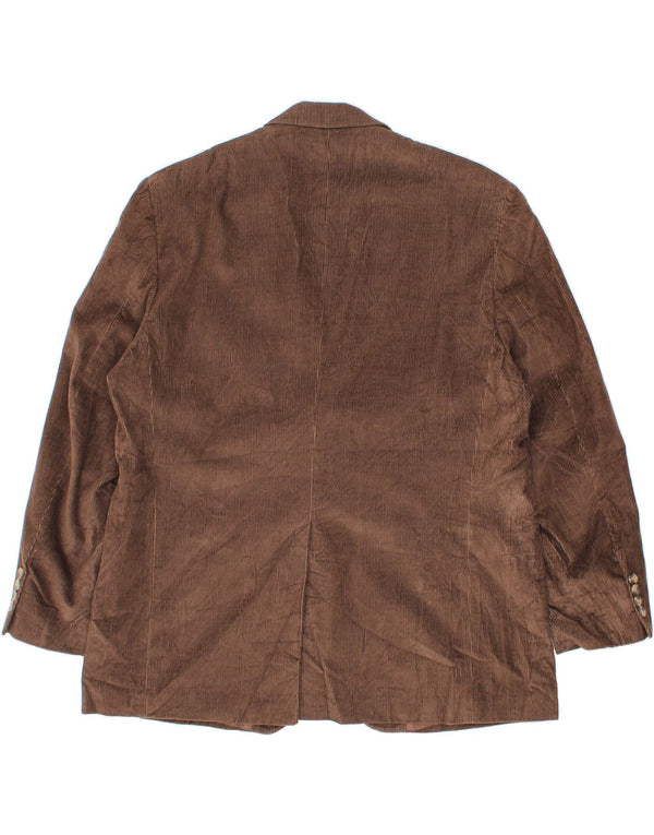 Jaqueta blazer masculina de veludo DOCKERS US 48 4XL algodão marrom