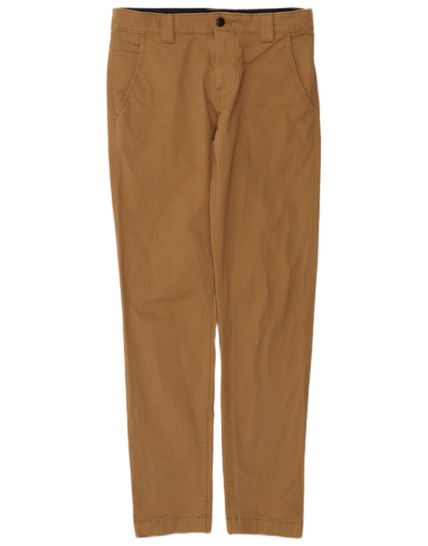 Męskie spodnie Chino Slim Fit Tommy Hilfiger W29 L32 Brązowa bawełna