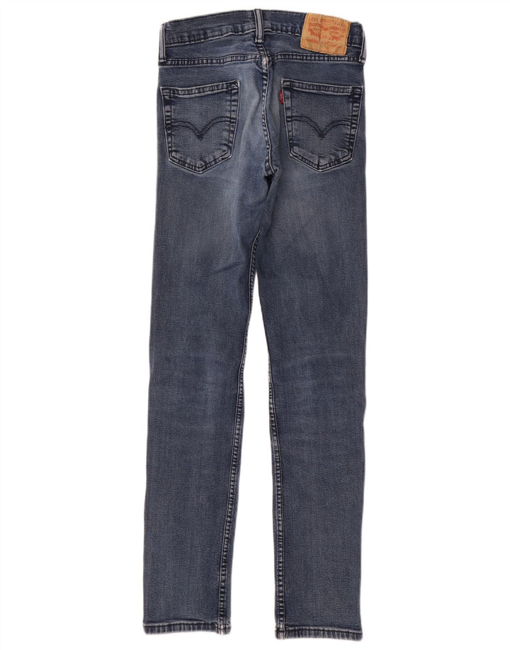 LEVI'S Womens Slim Jeans W27 L32 Blue Cotton